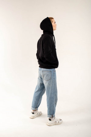 Толстовка Hoody Black фото в интернет-магазине швейной фабрики "Нарпи"