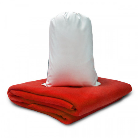 детальная картинка плед в чехле без нанесения