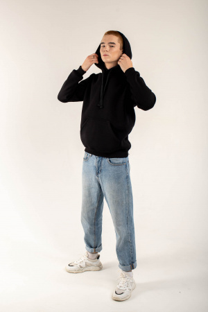 Толстовка Hoody Black фото в интернет-магазине швейной фабрики "Нарпи"