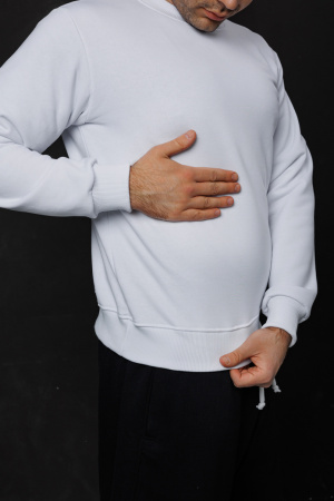 Свитшот Sweatslim White фото в интернет-магазине швейной фабрики "Нарпи"