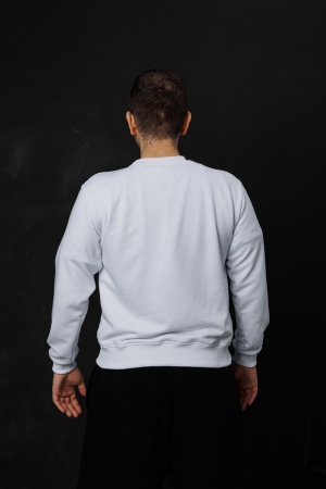 Свитшот Sweatslim White фото в интернет-магазине швейной фабрики "Нарпи"
