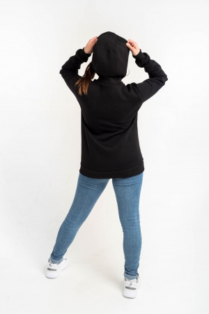 Толстовка Hoody Black Women фото в интернет-магазине швейной фабрики "Нарпи"