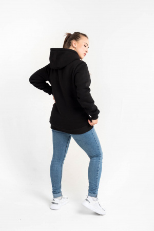 Толстовка Hoody Black Women фото в интернет-магазине швейной фабрики "Нарпи"