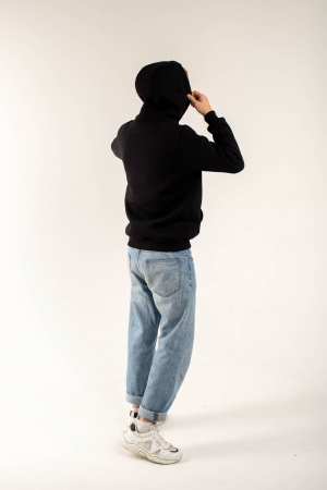 Толстовка Hoody Black фото в интернет-магазине швейной фабрики "Нарпи"